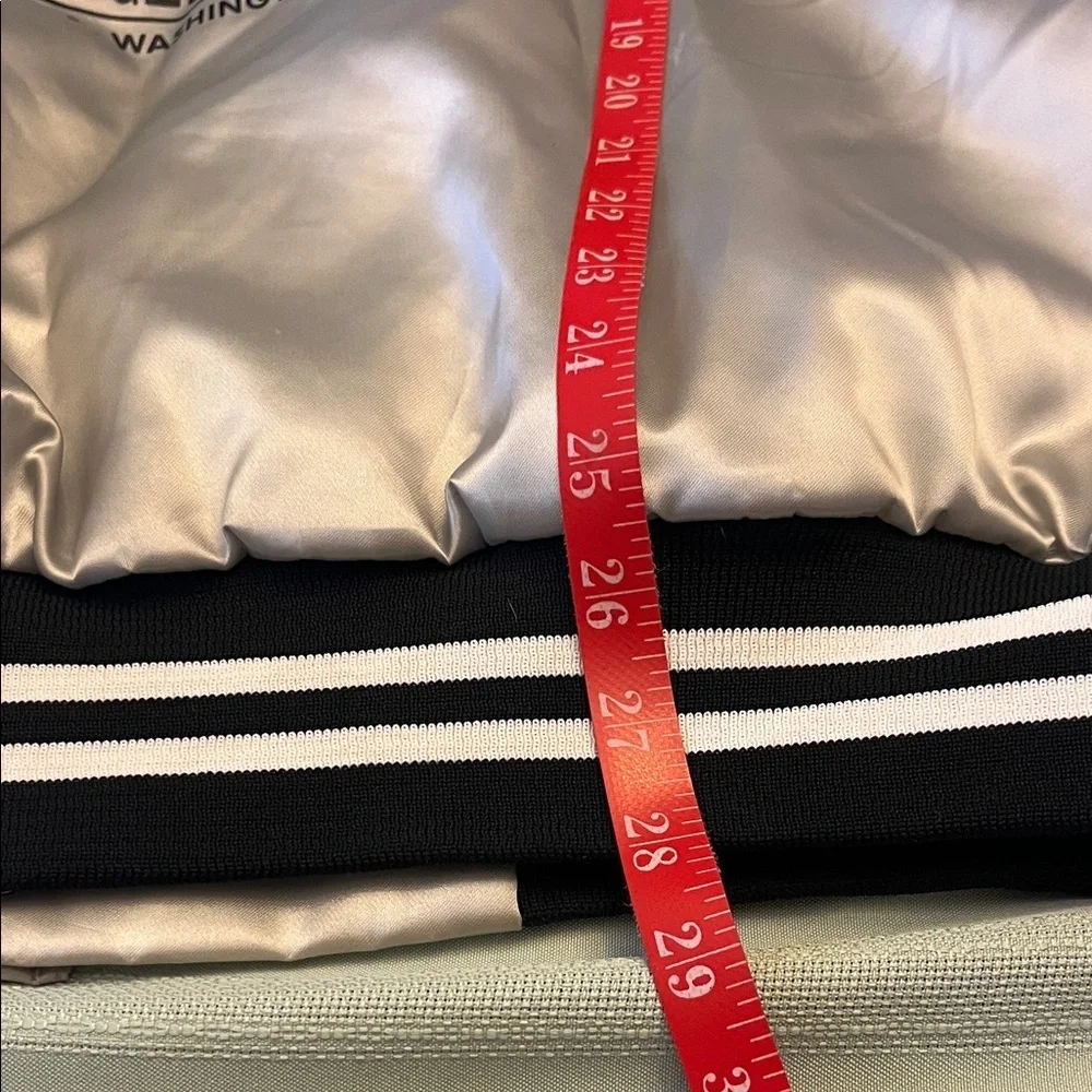 Stylish Silver Bomber Jacket for Men - Picture 8 of 11